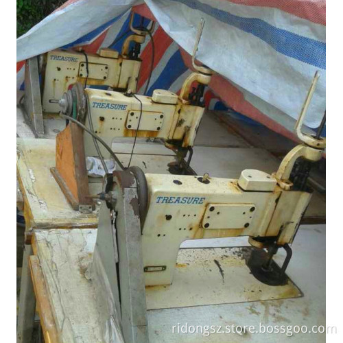 ON SALE USED TREASURE BRAND ES1114-10 SINGLE NEEDLE HANDLE OPERATION EMBROIDRY MACHINE